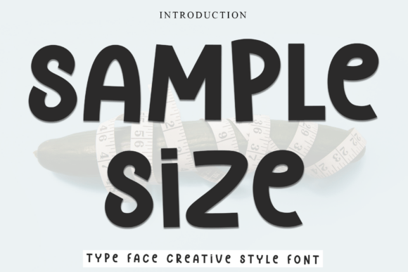 Sample Size Font - Featured Image