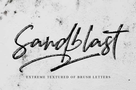 Sandblast Font - Featured Image