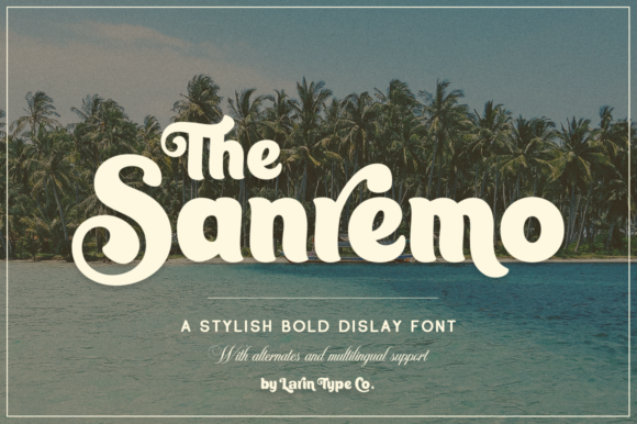 Sanremo Font - Featured Image