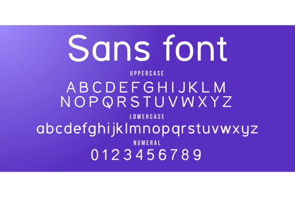 Sans Serif Typeface Alphabet Font - Featured Image