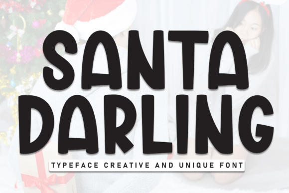 Santa Darling Font - Featured Image