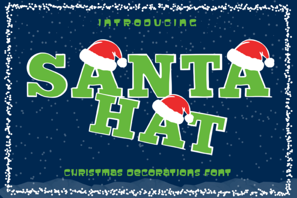 Santa Hat Font - Featured Image
