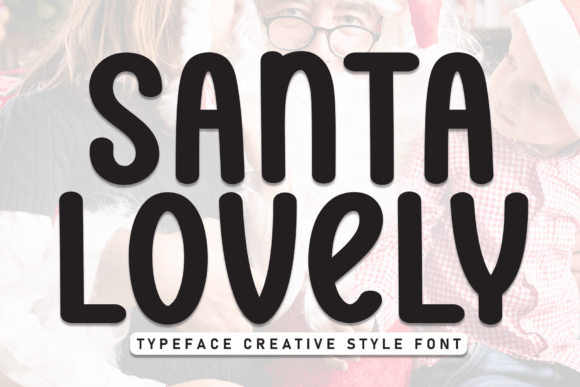 Santa Lovely Font - Featured Image