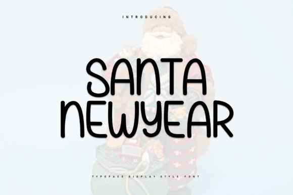 Santa Newyear Font - Featured Image
