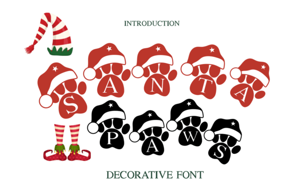 Santa Paws Font - Featured Image