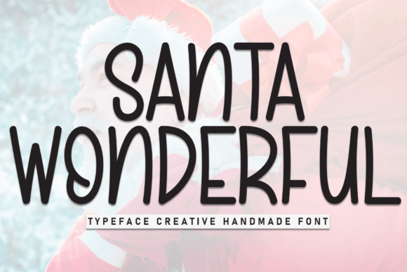 Santa Wonderful Font - Featured Image