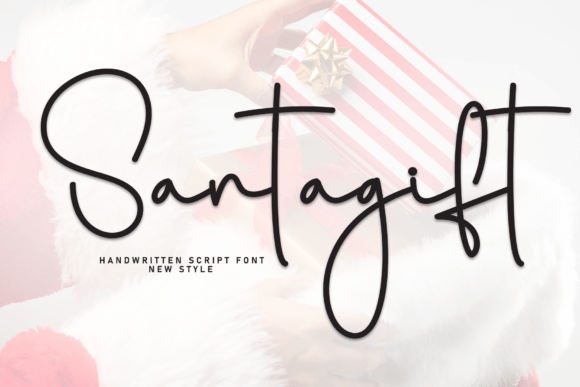 Santagift Font - Featured Image
