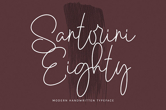 Santorini Eighty Font - Featured Image