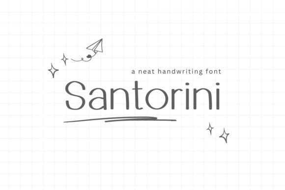Santorini Font - Featured Image