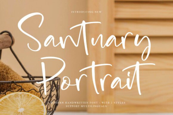 Santuary Portrait Font - Featured Image