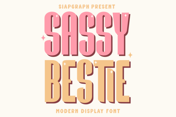 Sassy Bestie Font - Featured Image