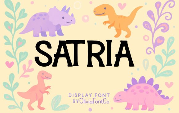 Satria Font - Featured Image