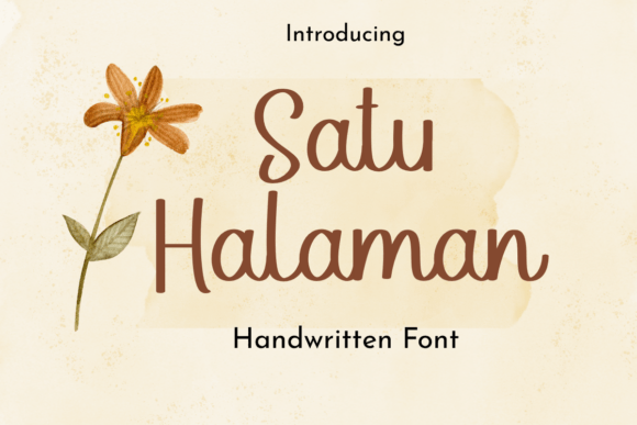 Satu Halaman Font - Featured Image