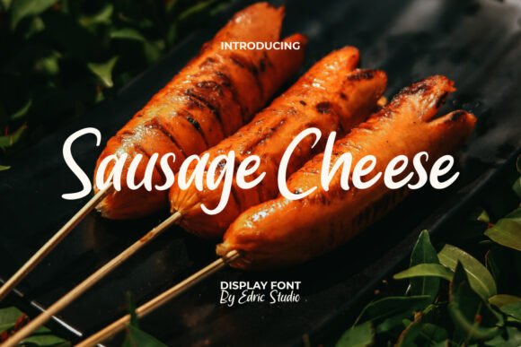 Sausage Cheese Font - Featured Image