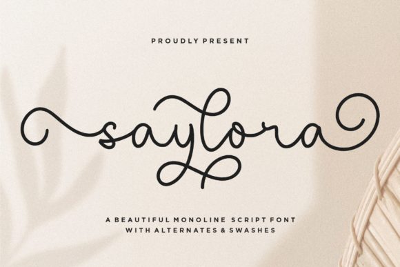 Saylora Font - Featured Image