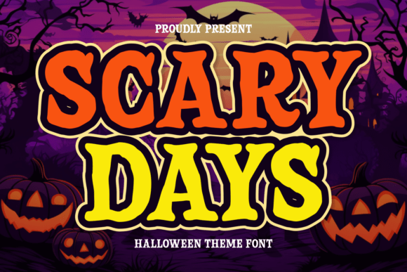 Scary Days Font - Featured Image