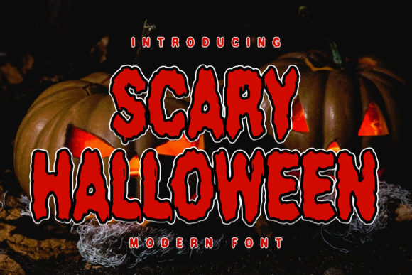 Scary Halloween Font - Featured Image
