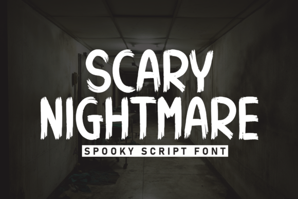 Scary Nightmare Font - Featured Image