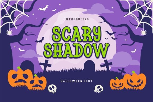 Scary Shadow Font - Featured Image