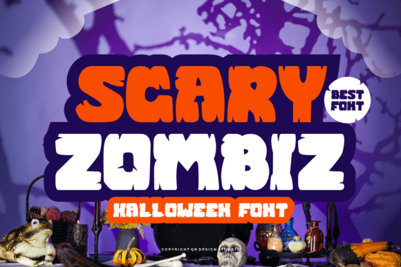 Scary Zombiz Font - Featured Image