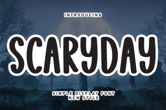Scaryday Font - Featured Image