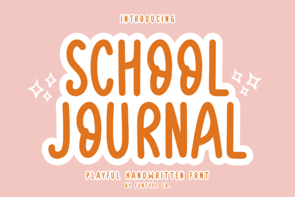 School Journal Font - Featured Image