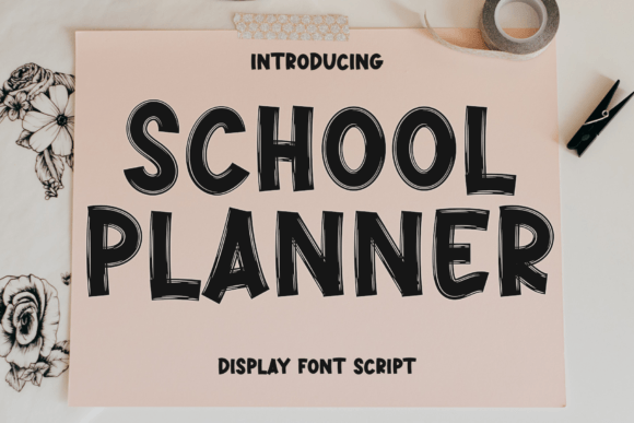 School Planner Font - Featured Image
