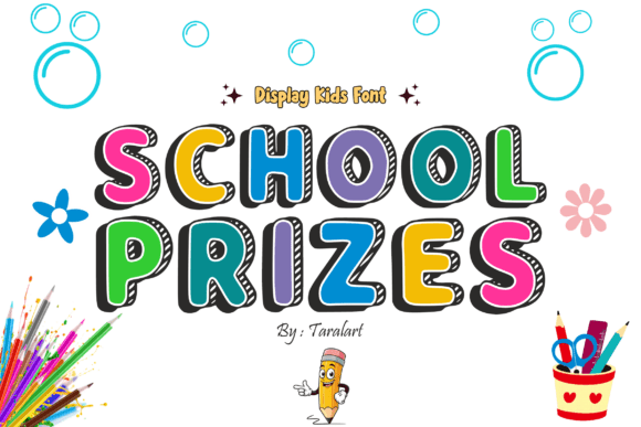 School Prizes Font - Featured Image