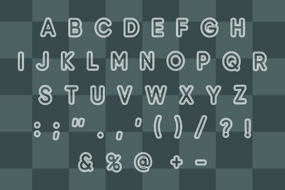Schooloutline Regular Font - Featured Image