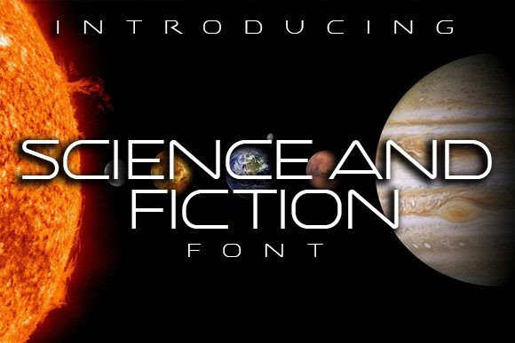 Science and Fiction Font - Featured Image