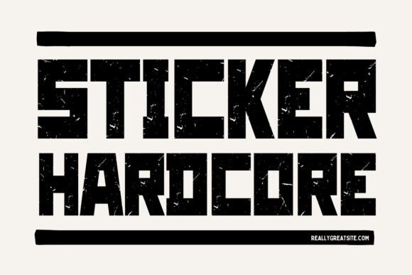 Scratch Vintage Font - Featured Image