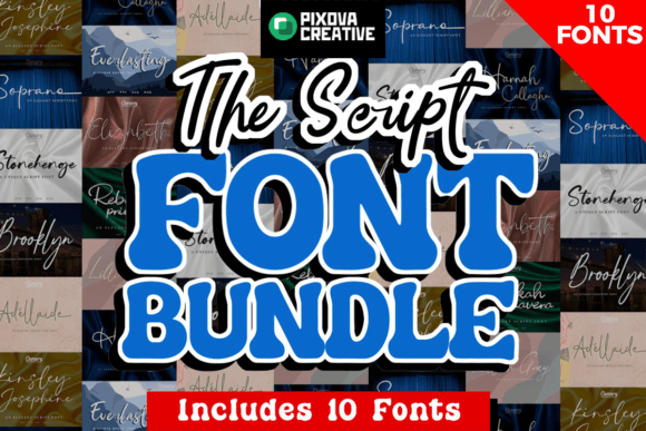 Script Bundle Font - Featured Image