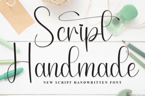 Script Handmade Font - Featured Image