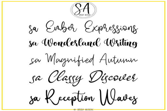 Script and Handwritten Bundle 4 Font - Featured Image