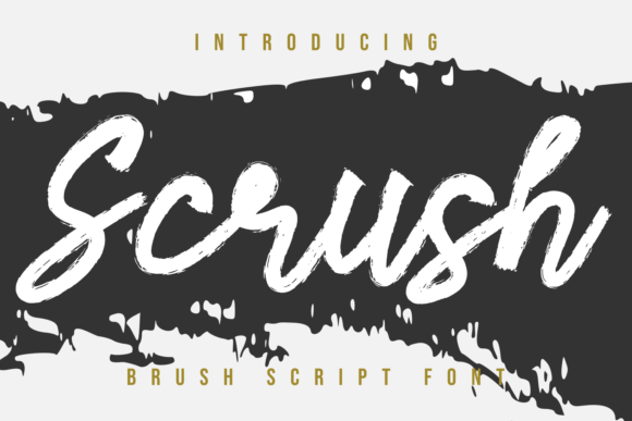 Scrush Font - Featured Image