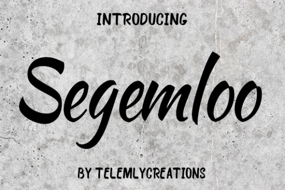 Segemloo Font - Featured Image