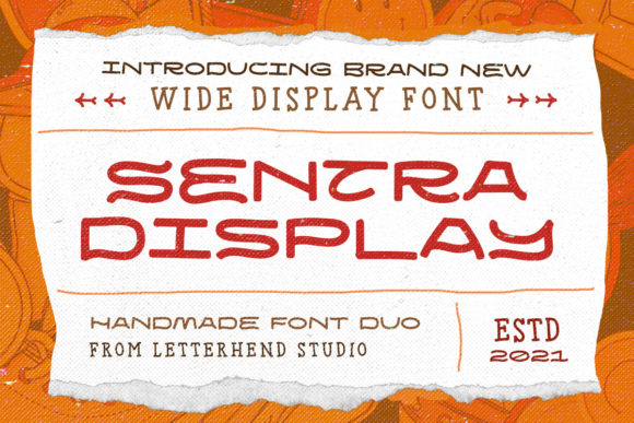 Sentra Font - Featured Image