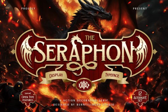 Seraphon Font - Featured Image