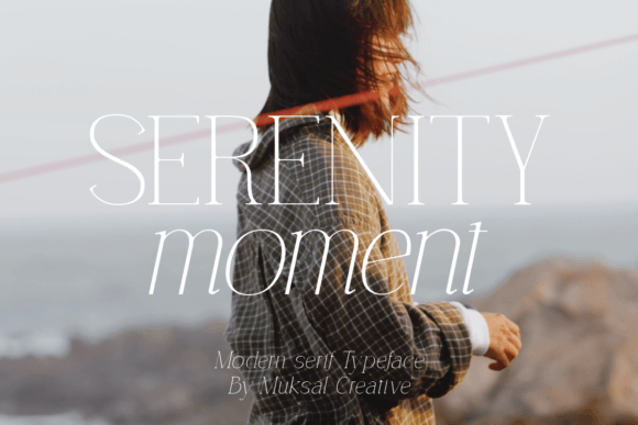 Serenity Moment Font - Featured Image