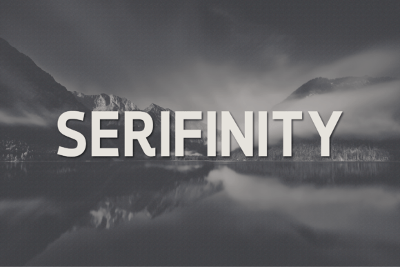 Serifinity Font - Featured Image