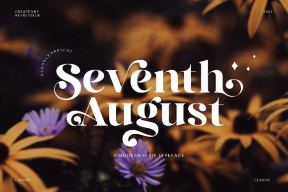 Seventh August Font - Featured Image