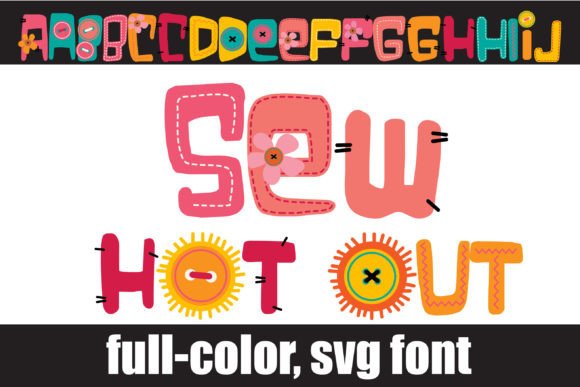 Sew Hot out Font - Featured Image