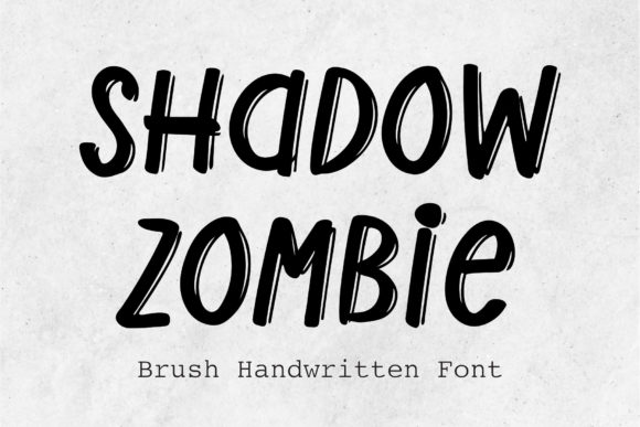 Shadow Zombie Font - Featured Image