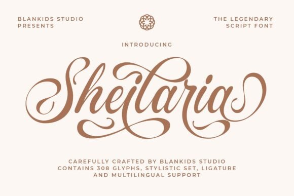 Sheilaria Font - Featured Image