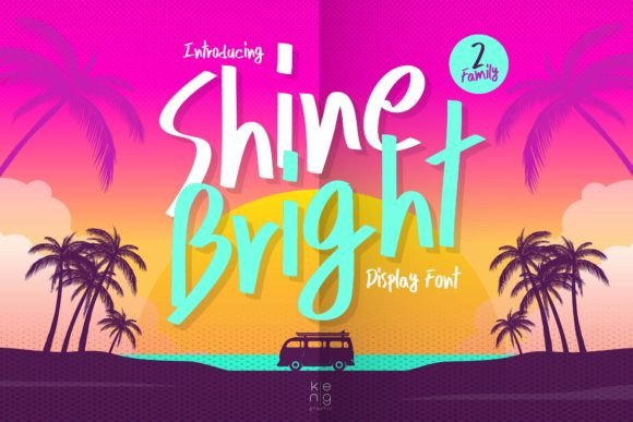Shine Bright Font - Featured Image