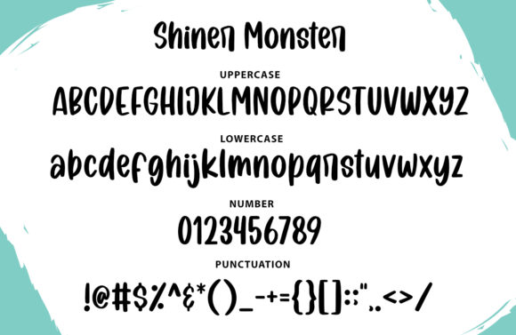 Shiner Monster Font - Featured Image