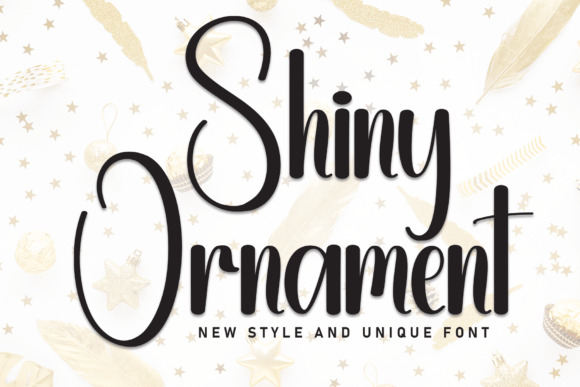 Shiny Ornament Font - Featured Image