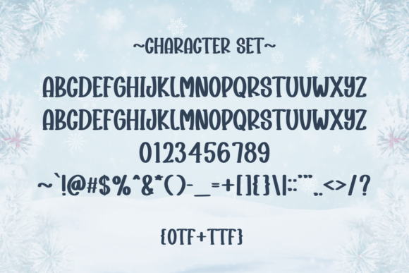 Shiny Snowflake Font - Featured Image