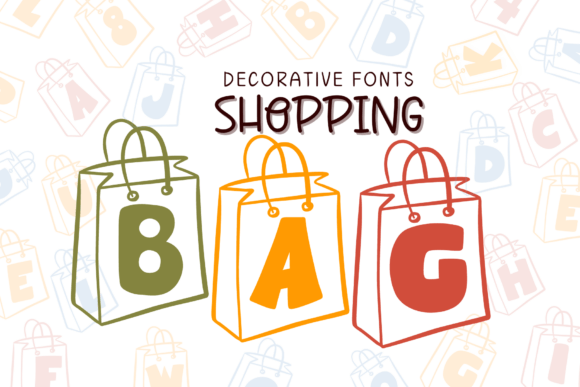 Shopping Bag Font - Featured Image
