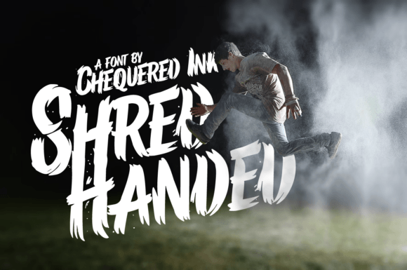 Shred Handed Font - Featured Image